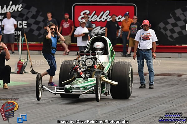 Our friend Glenn Lever and his crew chief wife Anne