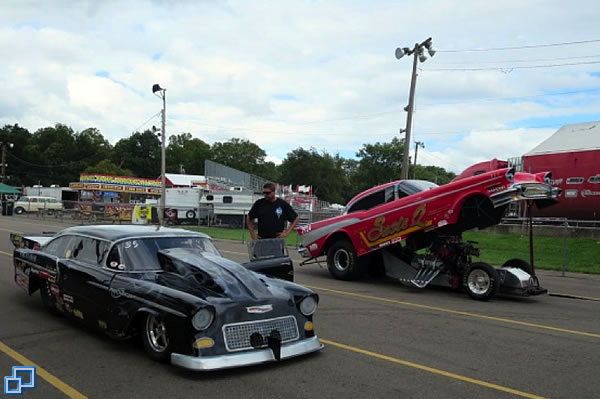 In the Staging lanes with Excalibur