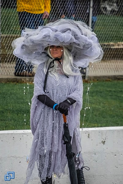 Halloween costumes are part of the fun at the NDRL Fall Finals.