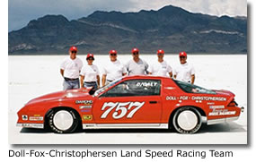 Doll-Fox-Christophersen Land Speed Racin Team